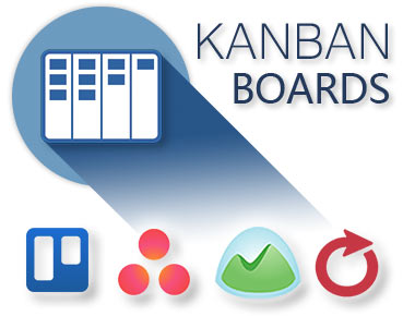 Kanban Boards Supported for Trello, Asana, Basecamp and AceProject