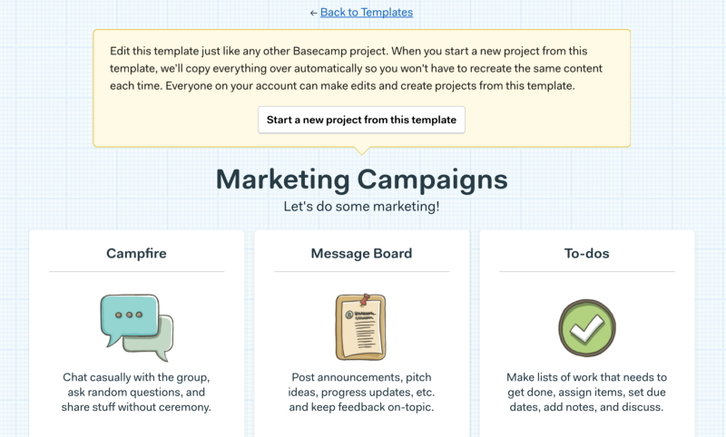 basecamp project template 2