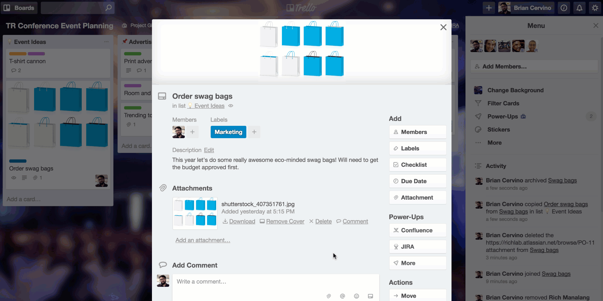 Powering Up Card-Back attachments & Jira and Confluence Power-Ups update