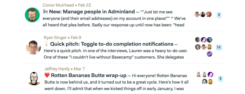 basecamp message types 1