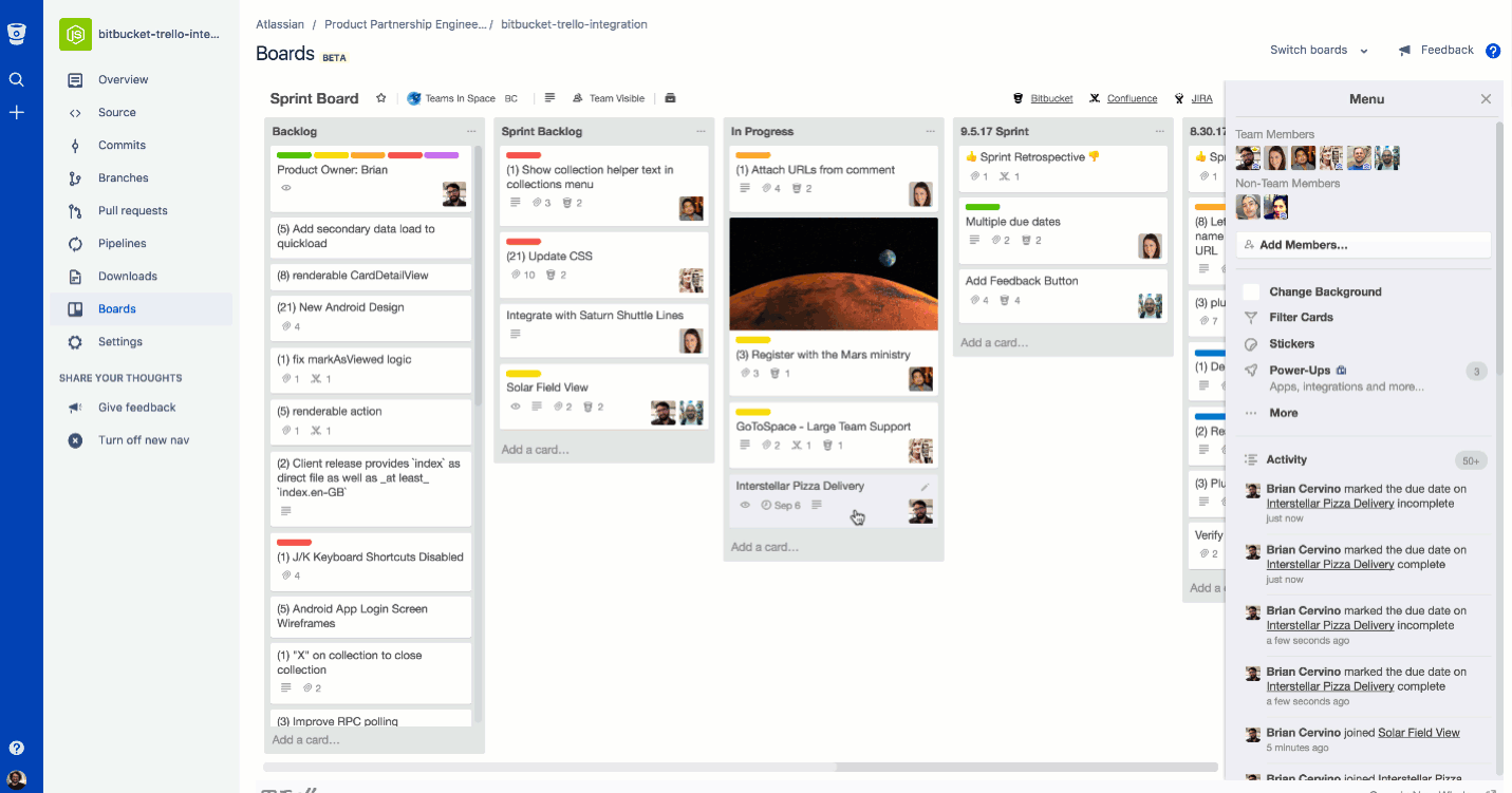 add trello board address