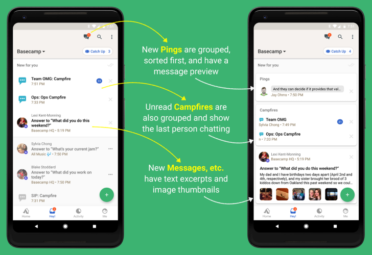 basecamp 3 app android