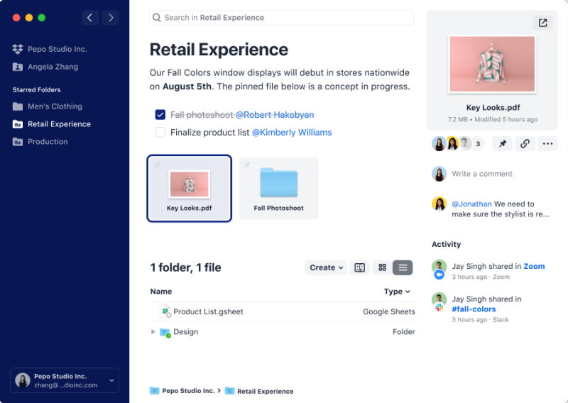 dropbox paper desktop app