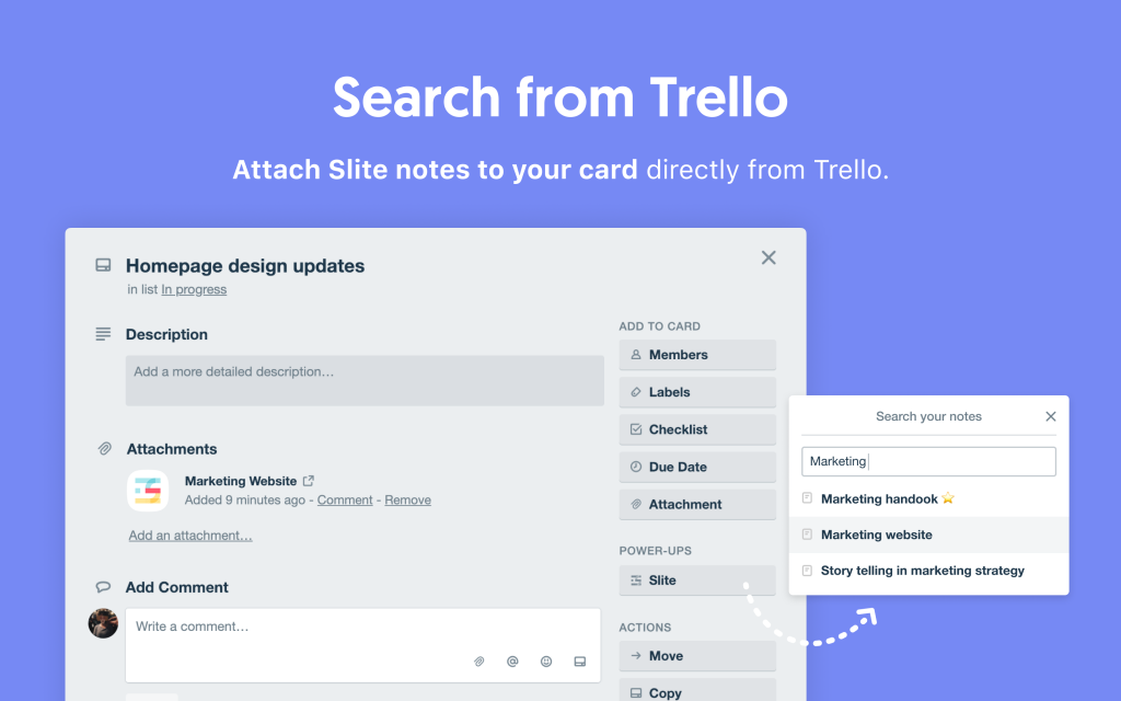 Trello evernote integration